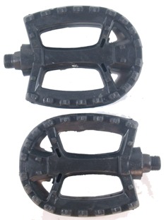 Pedal 1/2 T/ Wellgo nylon Black