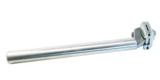 Poste sillin 25.4 Sunlite Silver Micro-adj 350mm
